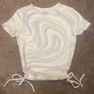 Hollister Side Cinch Baby Tee